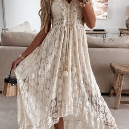 Koronkowa sukienka Vintage