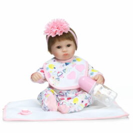 Realistyczna lalka niemowlak reborn 43 cm