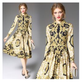 Sukienka Lux drukowana