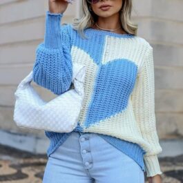 Sweterek z sercem